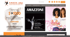 Desktop Screenshot of andosonlusnazionale.it
